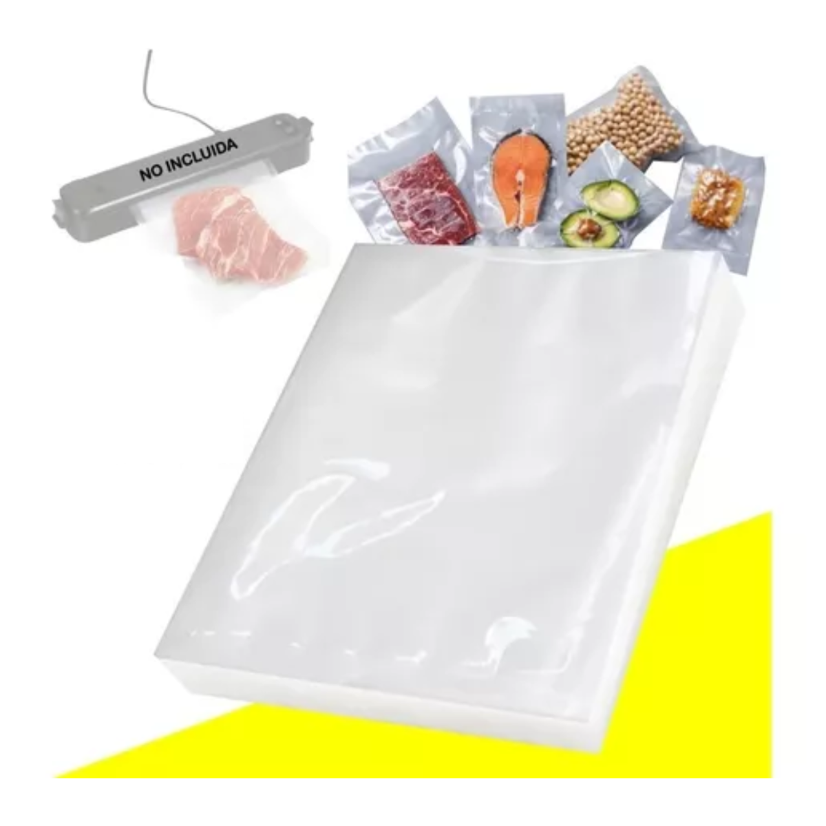 Miniatura 4 de Bolsas empacadoras al vacío x100